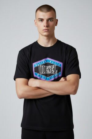 camiseta diesel t diegore cuello redondo