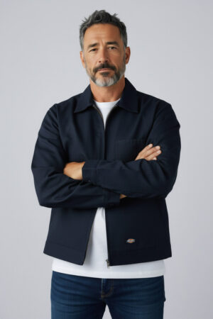 Home chaqueta dickies lined eisenhower workwear clásico