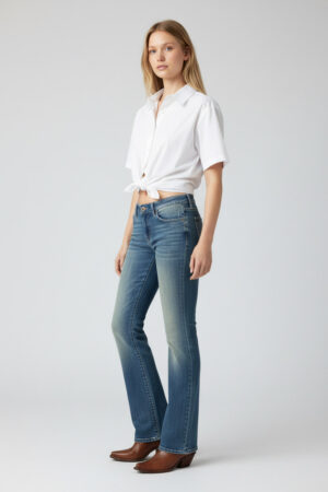 pantalón vaquero mujer acampando mujer husqvarna