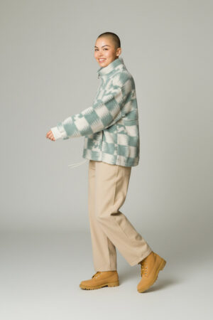 sudadera billabong time off mujer media cremallera