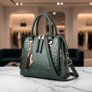 Home bolso tote vanderwah microfibra con colgante canguro