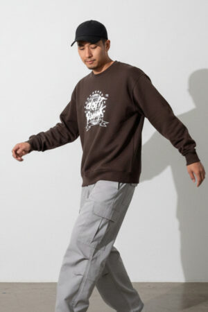 Sudadera Daft Punk Marrón – Crewneck