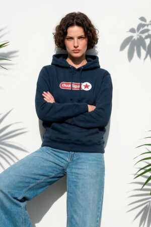 sudadera con capucha dua lipa azul marino hoodie unisex